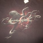 画像1: USED 00's A PERFECT CIRCLE パーフェクトサークル オルタナ Tシャツ BLK / 250310 (1)