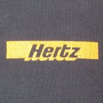 画像3: USED 80's Hertz ハーツレンタカー 企業 ユニフォーム スウェット BLK / 250314 (3)