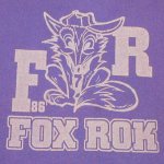 画像3: USED 90's FOX ROK カレッジプリント スウェット PUP / 250314 (3)