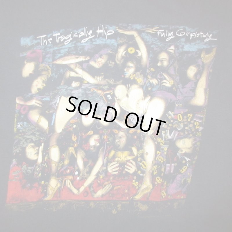 画像1: USED 90's 1992年 TRAGICALLY HIP トラジカリーヒップ FULLY COMPLETELY Tシャツ BLK / 250408 (1)