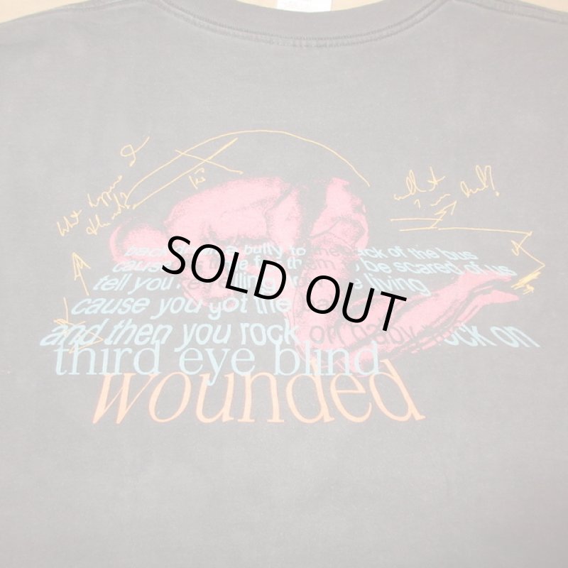 画像1: USED 90's 1999年 THIRD EYE BLIND サードアイブラインド WOUNDED Tシャツ BLK / 250408 (1)