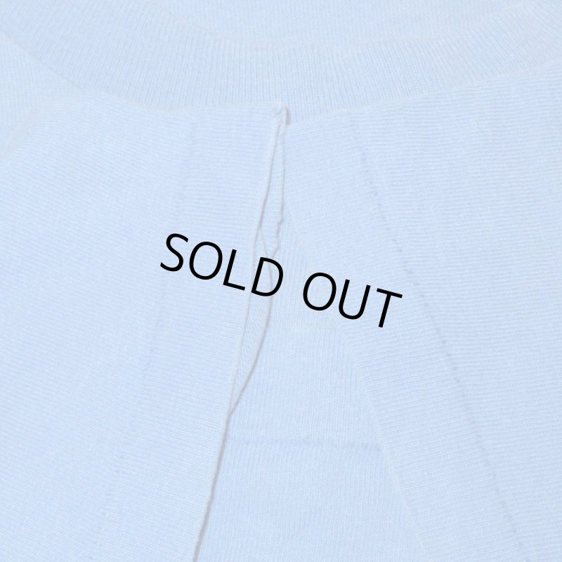 画像6: USED 80's TRUCKER トラッカー オールドスクール Tシャツ BLUE / 250417 (6)