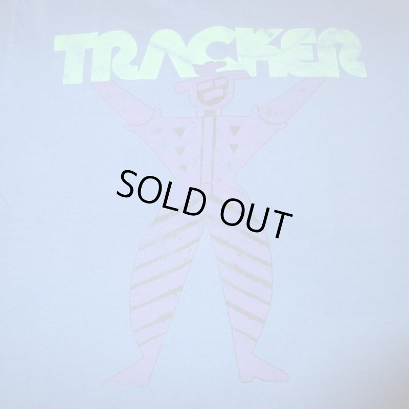 画像1: USED 80's TRUCKER トラッカー オールドスクール Tシャツ BLUE / 250417 (1)