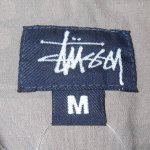 画像3: USED 90's STUSSY ステューシー アメリカ製 ダイス サイコロ 半袖シャツ GRY / 250515 (3)