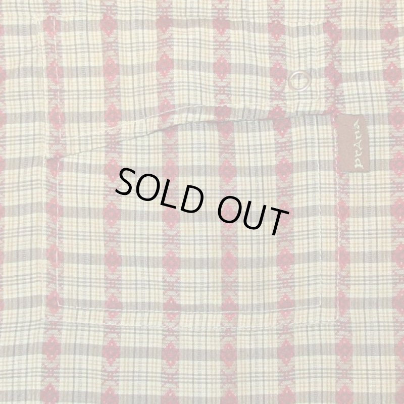 画像6: USED 90's PRANA プラナ アウトドア 半袖シャツ BRW / 250515 (6)