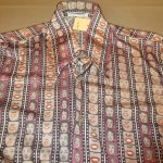 画像6: USED 70's NIK NIK ニクニク マリリンモンロー フィルム柄 イタリア製 ナイロン ヒッピー ディスコ 半袖シャツ MIX / 250515  (6)