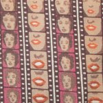 画像5: USED 70's NIK NIK ニクニク マリリンモンロー フィルム柄 イタリア製 ナイロン ヒッピー ディスコ 半袖シャツ MIX / 250515  (5)