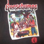 画像1: USED 90's GOOSEBUMPS グースバンプス ホラー小説 Tシャツ BLK / 250610 (1)