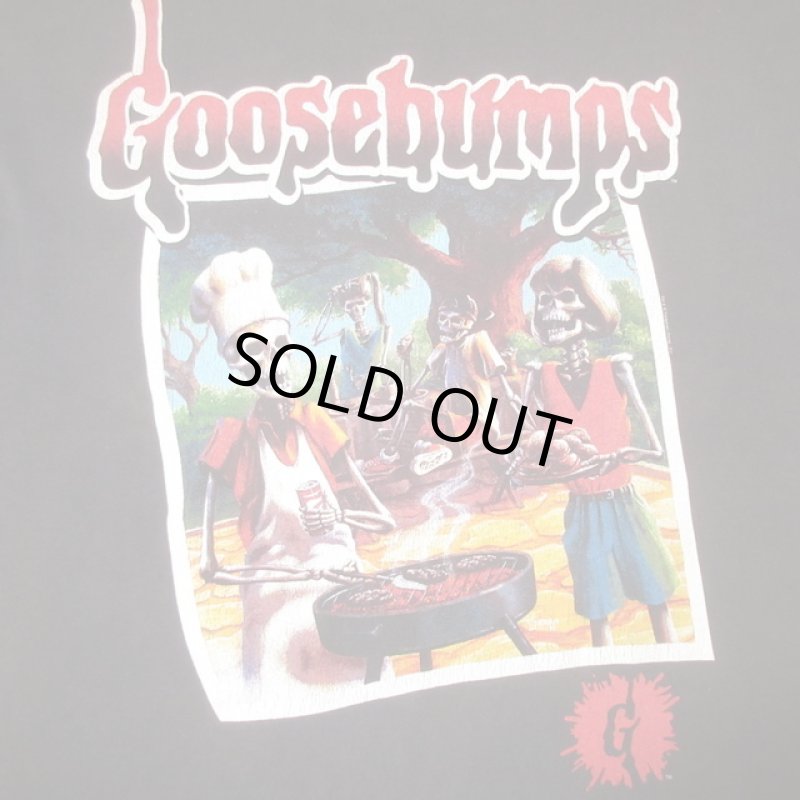 画像1: USED 90's GOOSEBUMPS グースバンプス ホラー小説 Tシャツ BLK / 250610 (1)