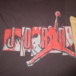画像4: USED 90's NIKE ナイキ JORDAN マイケルジョーダン USA製 銀タグ Tシャツ BLK / 250610 (4)