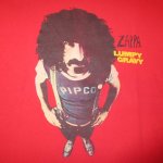 画像1: USED 00's FRANK ZAPPA フランクザッパ LUMPY GRAVY Tシャツ RED / 250620 (1)