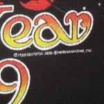 画像4: USED 80's GRATEFUL DEAD グレイトフルデッド 88-89 NEW YEAR TRIP Tシャツ BLK / 250620 (4)
