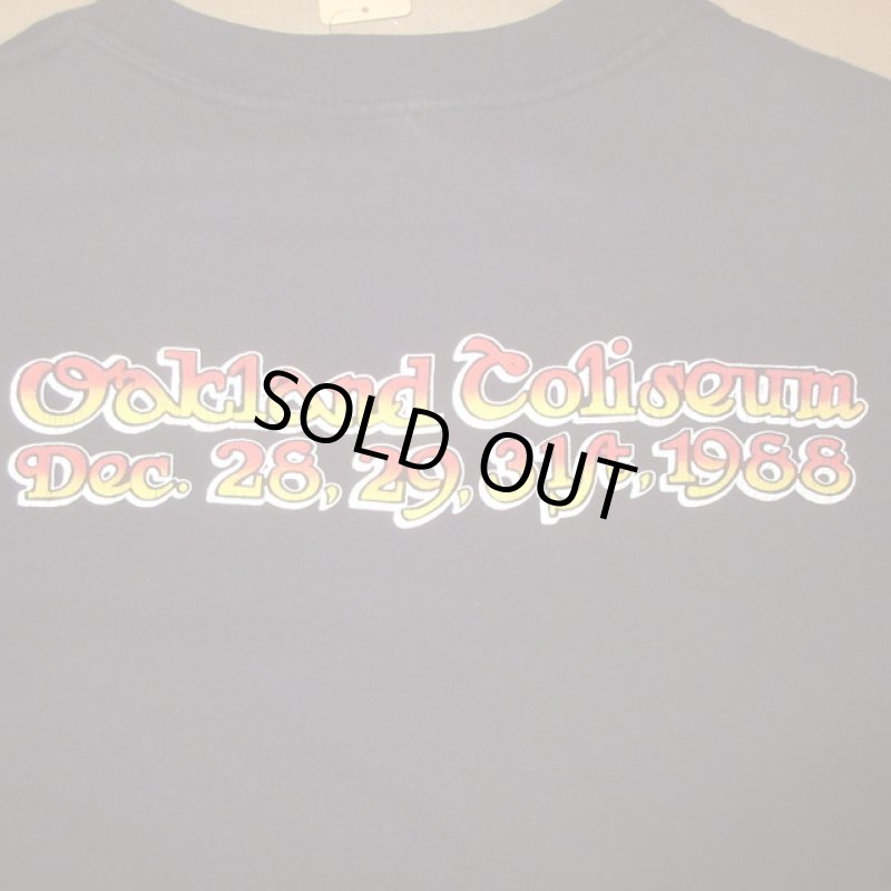 画像5: USED 80's GRATEFUL DEAD グレイトフルデッド 88-89 NEW YEAR TRIP Tシャツ BLK / 250620 (5)