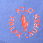画像4: USED 90's RALPH LAUREN  ラルフローレン カナダ製 スイムショーツ イージーショーツ BLUE / 250630 (4)