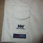 画像8: USED 00's HELLY HANSEN ヘリーハンセン YAHOO! ロゴ刺繍 アウトドアショーツ BEI / 250630 (8)