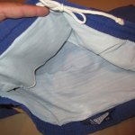 画像7: USED 90's RALPH LAUREN  ラルフローレン カナダ製 スイムショーツ イージーショーツ BLUE / 250630 (7)