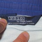 画像3: USED 90's RALPH LAUREN  ラルフローレン カナダ製 スイムショーツ イージーショーツ BLUE / 250630 (3)