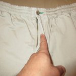 画像5: USED 90's TOMMY HILFIGER トミーヒルフィガー イージーショーツ チノショーツ BEI / 250630 (5)