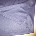 画像10: USED 70's HILTON ヒルトン チェーンステッチ刺繍 ハーフジップ ボウリングシャツ 半袖シャツ NVY / 250702 (10)