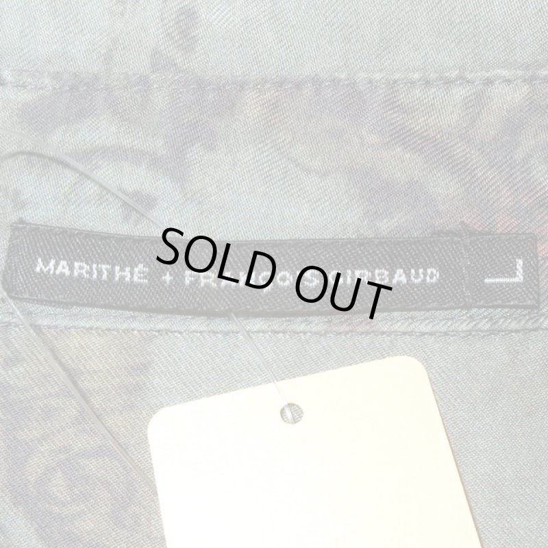 画像3: USED 00's MARITE FRANCOIS GIRBARD マリテ フランソワ ジルボー 総柄 長袖シャツ MIX / 250701 (3)