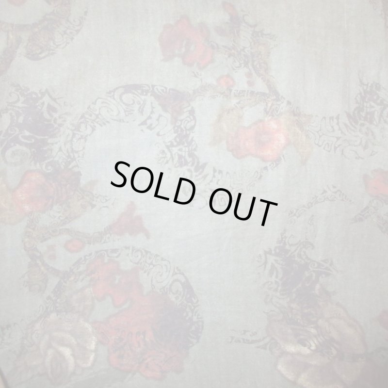 画像7: USED 00's MARITE FRANCOIS GIRBARD マリテ フランソワ ジルボー 総柄 長袖シャツ MIX / 250701 (7)