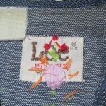 画像3: USED 70's Lee リー 花柄刺繍 ヒッピー シャンブレーシャツ 長袖シャツ BLUE / 250701 (3)