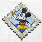 画像4: DEADSTOCK 90's MICKEY&CO ディズニー ミッキーマウス 長袖シャツ WHT / 250701 (4)