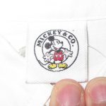 画像5: DEADSTOCK 90's MICKEY&CO ディズニー ミッキーマウス 長袖シャツ WHT / 250701 (5)