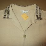 画像4: USED 70's Reef リーフ ハワイ製 プリント レーヨン ハワイアンシャツ 半袖シャツ BEI / 250702 (4)