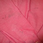 画像9: USED 70's ELY エリー レッドシャンブレー 赤シャン 長袖シャツ RED / 250701 (9)