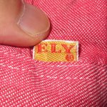 画像3: USED 70's ELY エリー レッドシャンブレー 赤シャン 長袖シャツ RED / 250701 (3)
