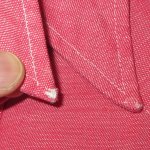 画像8: USED 70's ELY エリー レッドシャンブレー 赤シャン 長袖シャツ RED / 250701 (8)