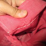 画像7: USED 70's ELY エリー レッドシャンブレー 赤シャン 長袖シャツ RED / 250701 (7)