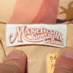 画像3: USED 70's MANCHESTER SHIRT CO CALIFORNIA シルクロード ラクダ 総柄 ポリシャツ MIX / 250701 (3)