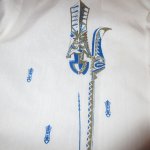 画像5: USED 70's Reef IOLANI イオラニ ハワイ製 ティキプリント ハワイアンシャツ 半袖シャツ WHT / 250702 (5)