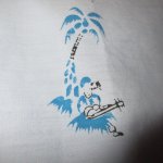 画像7: USED 70's PACIFIC GARMENTS フィジー製 地図プリント ハワイアンシャツ 半袖シャツ BLUE / 250702 (7)