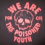 画像1: USED 00's FALL OUT BOY フォールアウトボーイ WE ARE THE POISONED YOUTH Tシャツ BLK / 250707 (1)