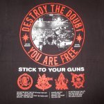 画像1: USED 00's STICK TO YOUR GUNS YOU ARE FREE USハードコア Tシャツ BLK / 250707 (1)