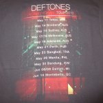 画像4: USED 00's DEFTONES デフトーンズ KOI NO YOKAN ツアー Tシャツ BLK / 250707 (4)