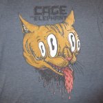 画像1: USED 00's CAGE THE ELEPHANT ケイジジエレファント Tシャツ GRY / 250804 (1)