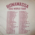画像4: USED 00's JOE BONAMASSA ジョーボナマッサ ブルースギタリスト TOUR Tシャツ GRY / 250804 (4)