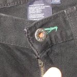 画像6: 美品 00's TOMMY HILFIGER トミーヒルフィガー ブラックデニム ジーンズ BLK  / 250805 (6)