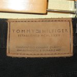 画像3: 美品 00's TOMMY HILFIGER トミーヒルフィガー ブラックデニム ジーンズ BLK  / 250805 (3)
