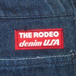 画像10: USED 70's THE RODEO ロデオ フランス製 コーンミルズ社 デニム ジーンズ NVY / 250805 (10)
