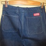 画像6: USED 70's THE RODEO ロデオ フランス製 コーンミルズ社 デニム ジーンズ NVY / 250805 (6)