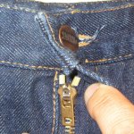 画像8: DEADSTOCK 80's BUFFALO JEANS バッファロージーンズ フランス製 デニム ジーンズ NVY 42 / 250805 (8)