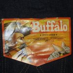 画像4: DEADSTOCK 80's BUFFALO JEANS バッファロージーンズ フランス製 デニム ジーンズ NVY 42 / 250805 (4)