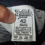画像2: DEADSTOCK 80's BUFFALO JEANS バッファロージーンズ フランス製 デニム ジーンズ NVY 42 / 250805 (2)