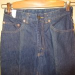 画像6: DEADSTOCK 80's BUFFALO JEANS バッファロージーンズ フランス製 デニム ジーンズ NVY  / 250805 (6)