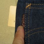 画像9: DEADSTOCK 80's BUFFALO JEANS バッファロージーンズ フランス製 デニム ジーンズ NVY  / 250805 (9)